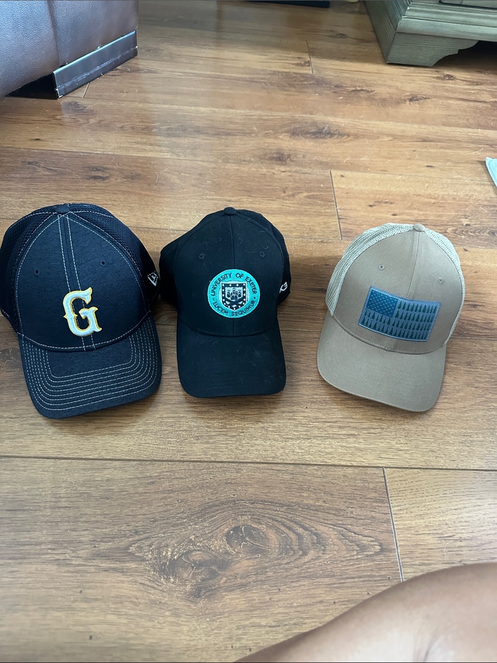 Black and Tan Men's Baseball Caps - Versatile Everyday Style